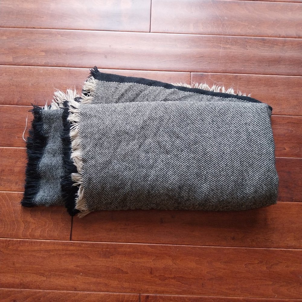 H&M flannel blanket scarf